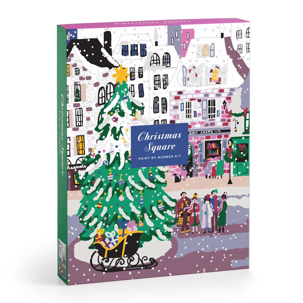 Christmas Square Paint By Number Kit