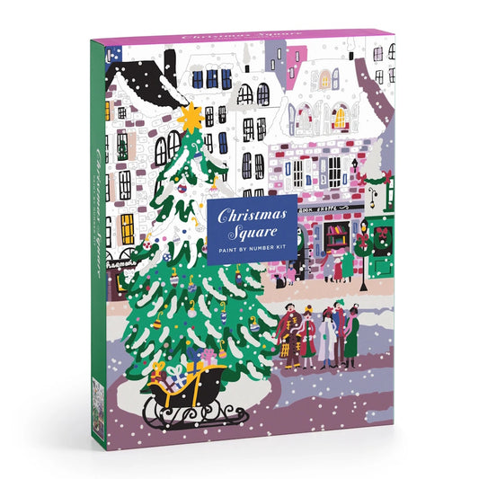 Christmas Square Paint By Number Kit