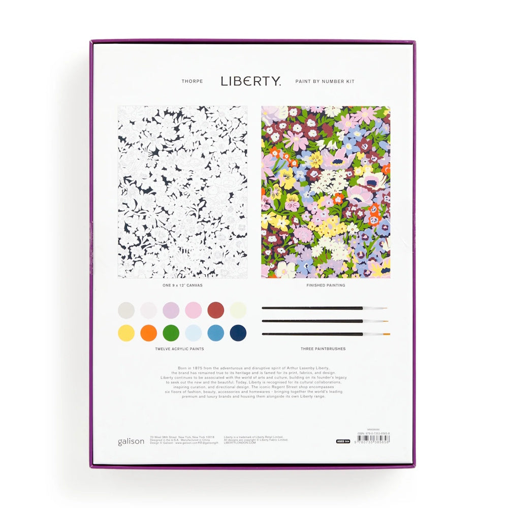 Liberty Thorpe Paint By Number Kit