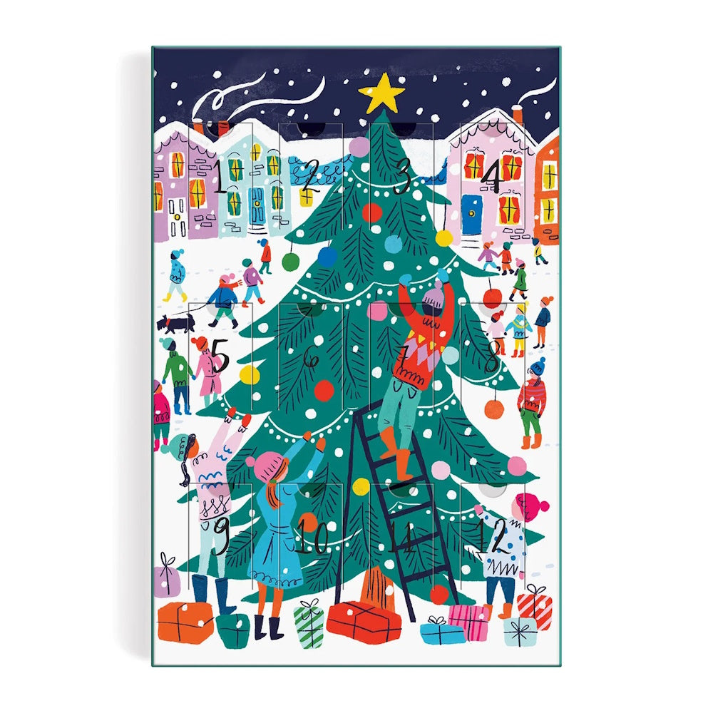 Merry & Bright 12 Days of Christmas Advent Puzzle