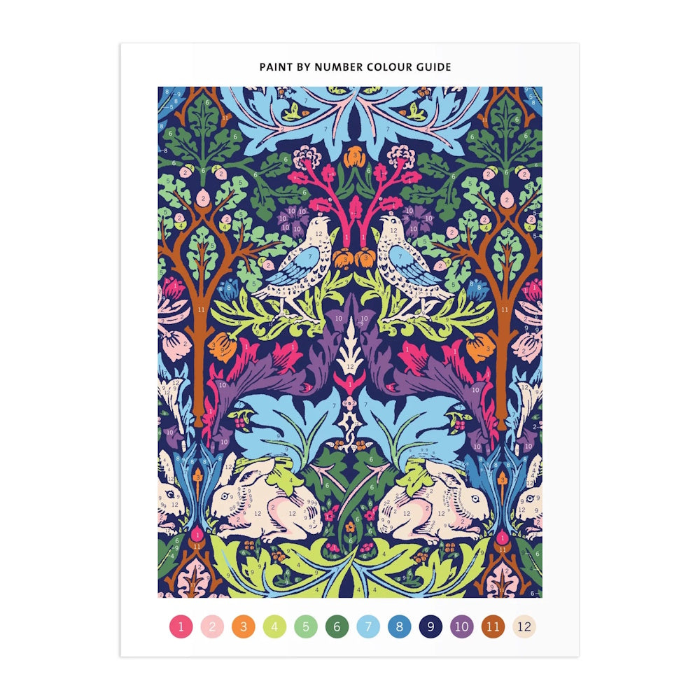 William Morris Brother Rabbit Paint By Number Kit