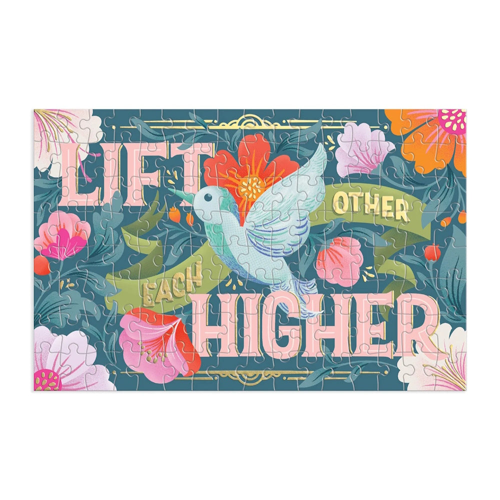 Lift Each Other Higher 128 Piece Matchbox Puzzle