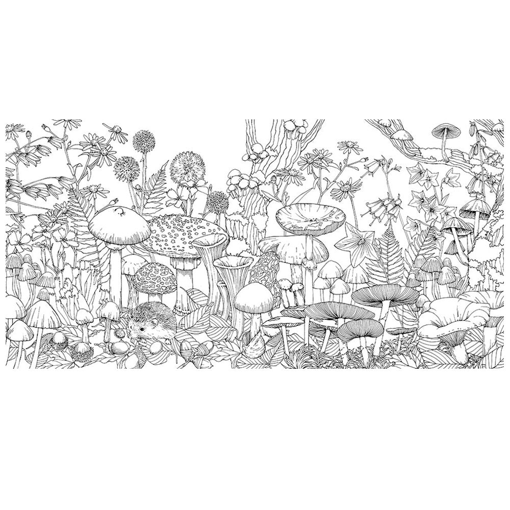 Garden of Fairytale Animals Colouring Book