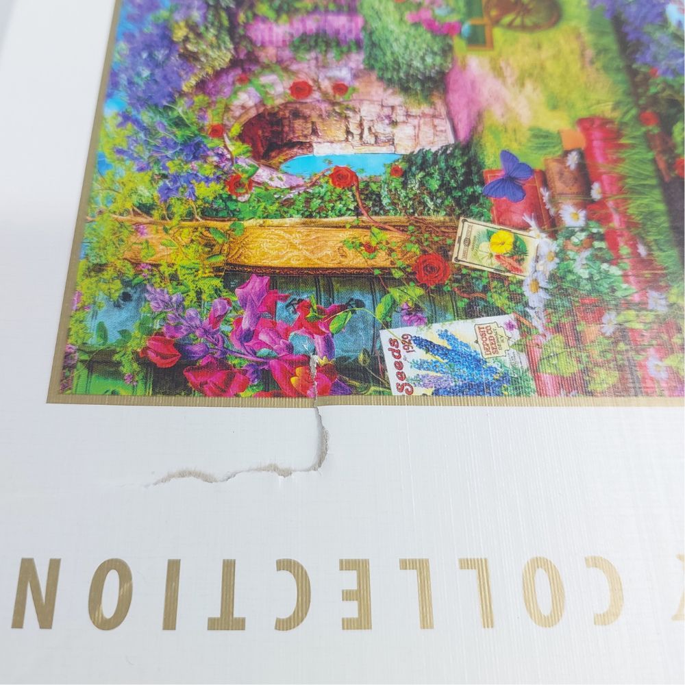 Clementoni 6000 Piece Jigsaw Puzzle - The Garden Shelf (Damaged Box)