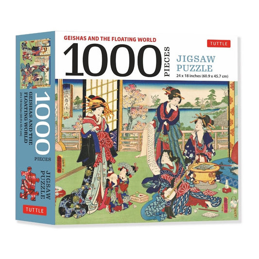 Geishas in a Floating World 1000 Piece Puzzle