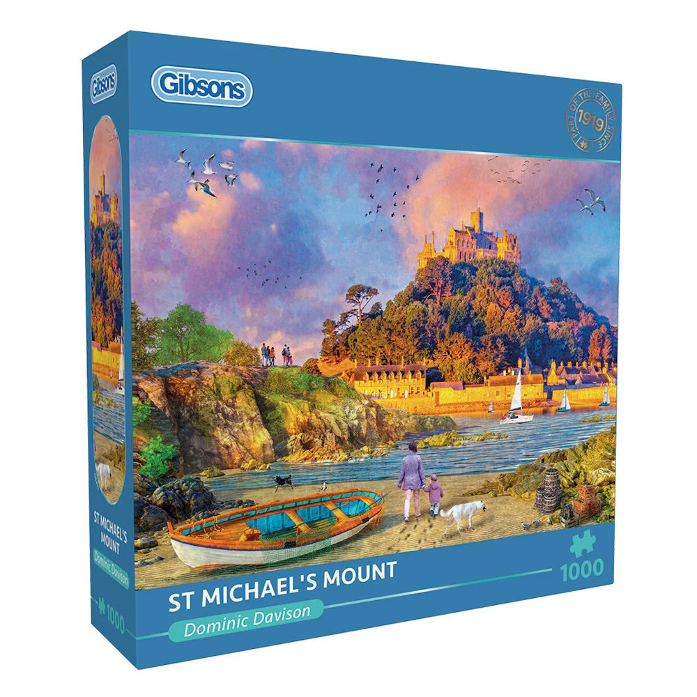 Gibsons 1000 Piece Jigsaw Puzzle - St Michael's Mount