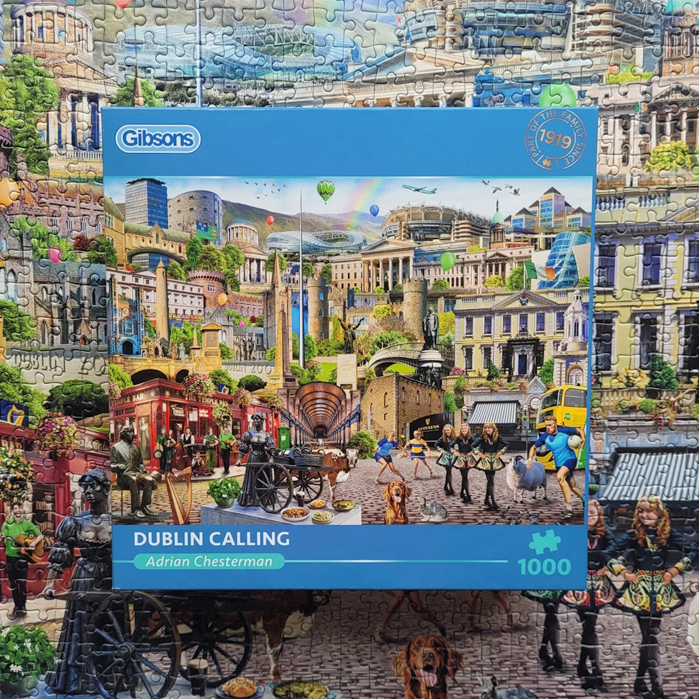 Gibsons 1000 Piece Jigsaw Puzzle - Dublin Calling