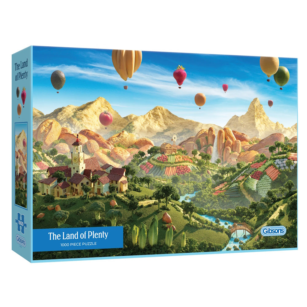 Gibsons 1000 Piece Jigsaw Puzzle - The Land of Plenty