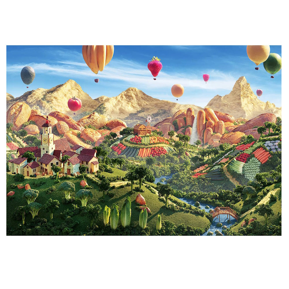 Gibsons 1000 Piece Jigsaw Puzzle - The Land of Plenty