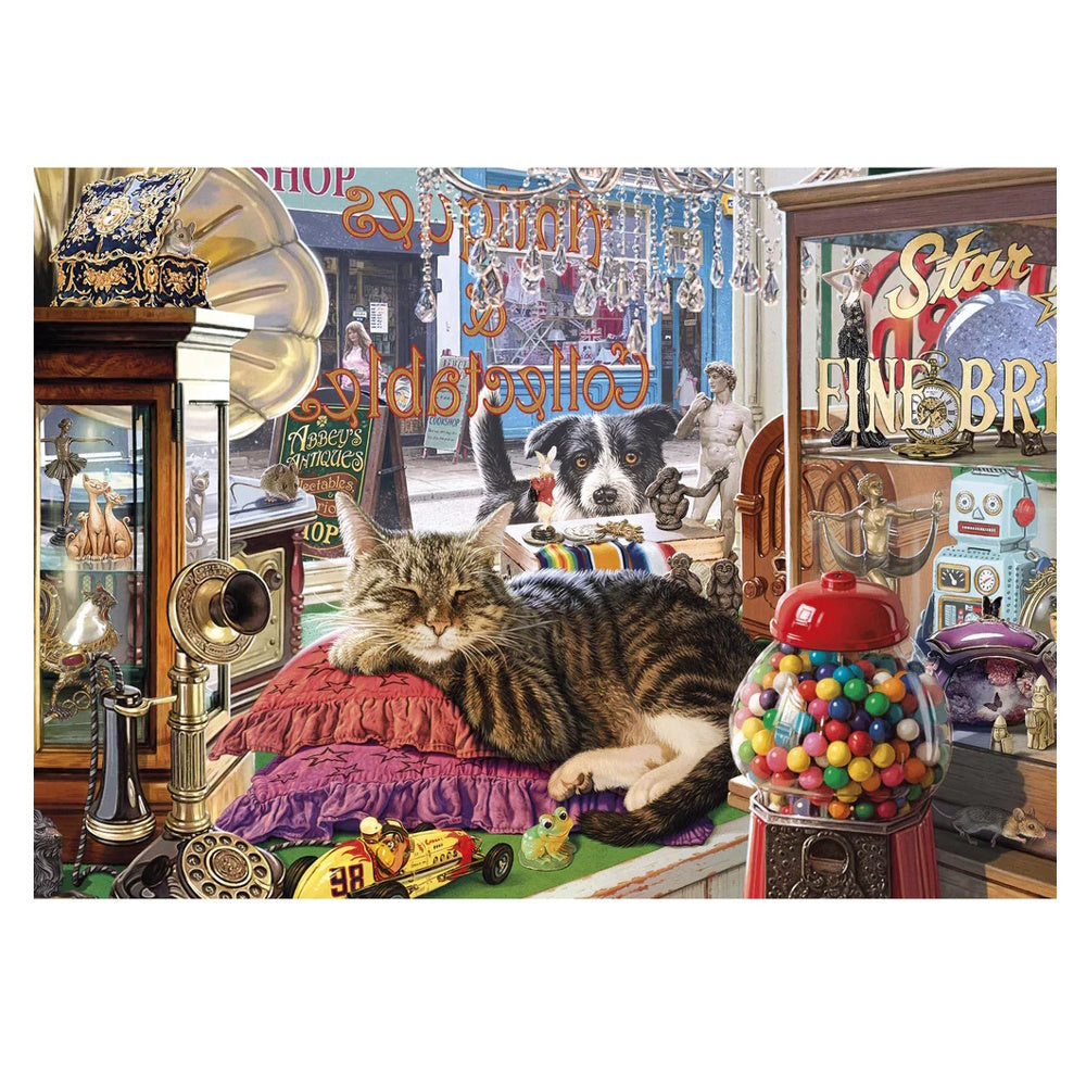 Gibsons 1000 Piece Jigsaw Puzzle - Abbey's Antique Shop