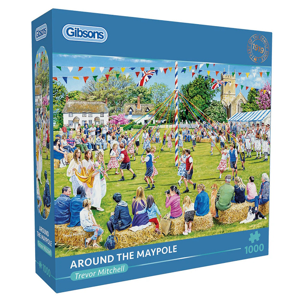 Gibsons 1000 Piece Jigsaw Puzzle - Around the Maypole
