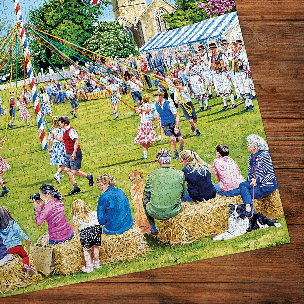 Gibsons 1000 Piece Jigsaw Puzzle - Around the Maypole
