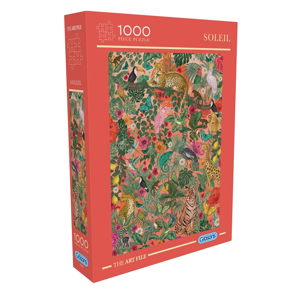 Gibsons The Art File 1000 Piece Puzzle - Soleil