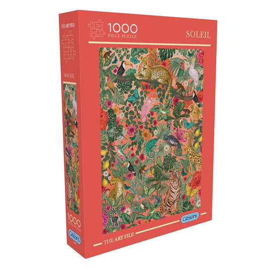 Gibsons The Art File 1000 Piece Puzzle - Soleil