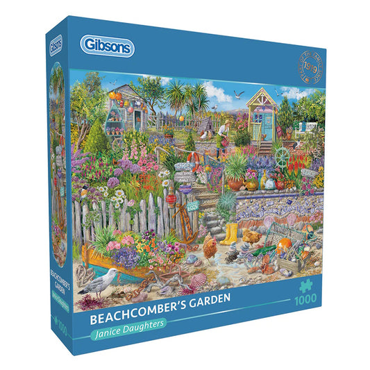 Gibsons 1000 Piece Jigsaw Puzzle - Beachcomber's Garden