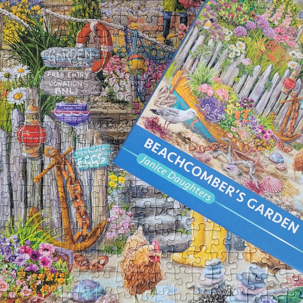 Gibsons 1000 Piece Jigsaw Puzzle - Beachcomber's Garden