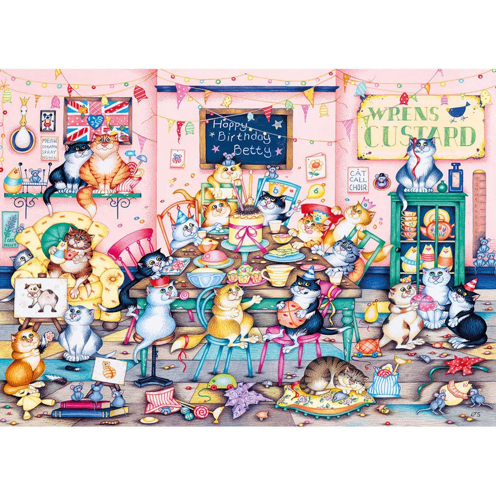 Gibsons 1000 Piece Jigsaw Puzzle - Betty's Birthday