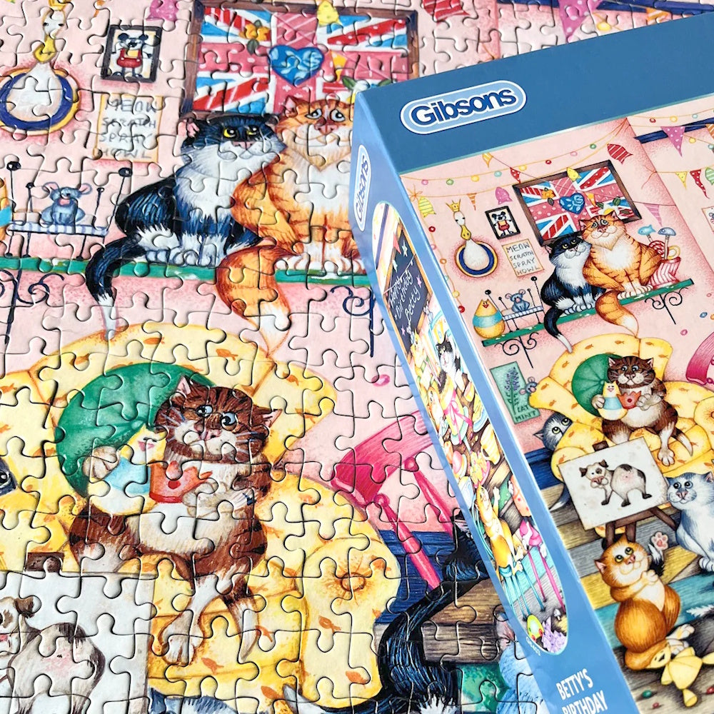 Gibsons 1000 Piece Jigsaw Puzzle - Betty's Birthday