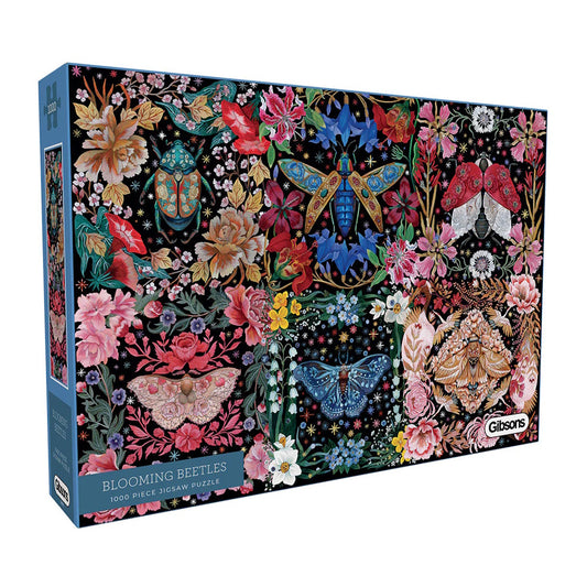 Gibsons 1000 Piece Jigsaw Puzzle - Blooming Beetles