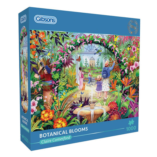 Gibsons 1000 Piece Jigsaw Puzzle - Botanical Blooms