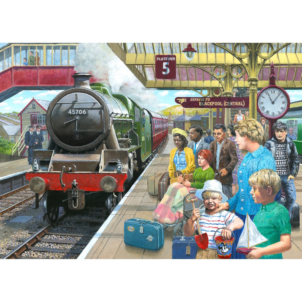 Gibsons 1000 Piece Jigsaw Puzzle - Express to Blackpool