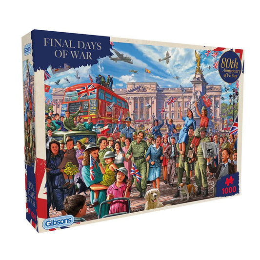 Gibsons 1000 Piece Jigsaw Puzzle - Final Days of War