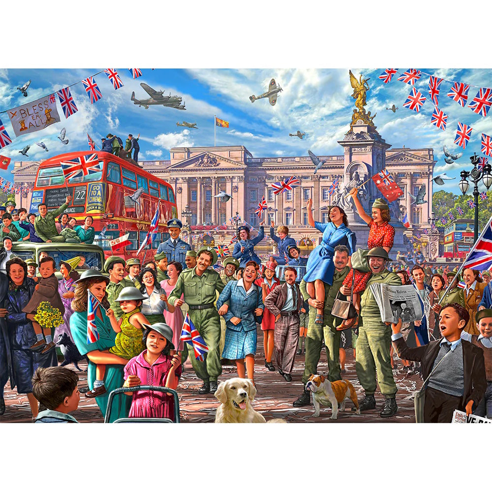 Gibsons 1000 Piece Jigsaw Puzzle - Final Days of War