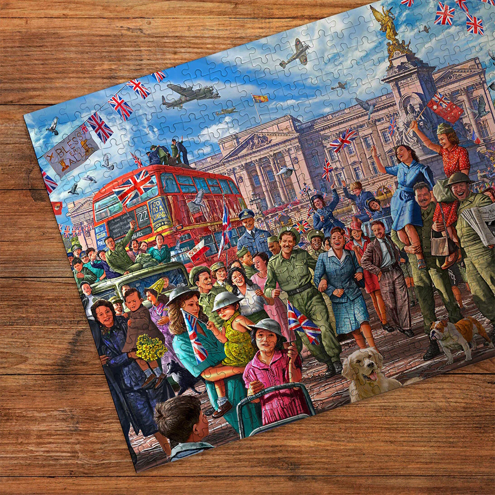 Gibsons 1000 Piece Jigsaw Puzzle - Final Days of War