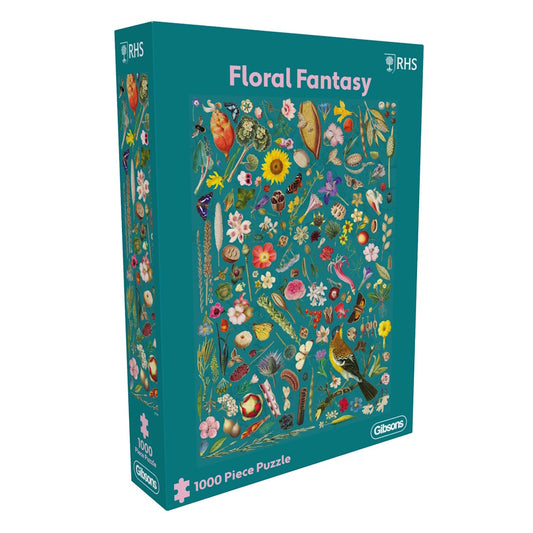 Gibsons 1000 Piece Jigsaw Puzzle - Floral Fantasy