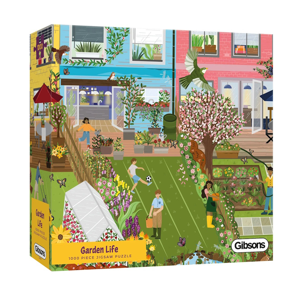 Gibsons 1000 Piece Jigsaw Puzzle - Garden Life