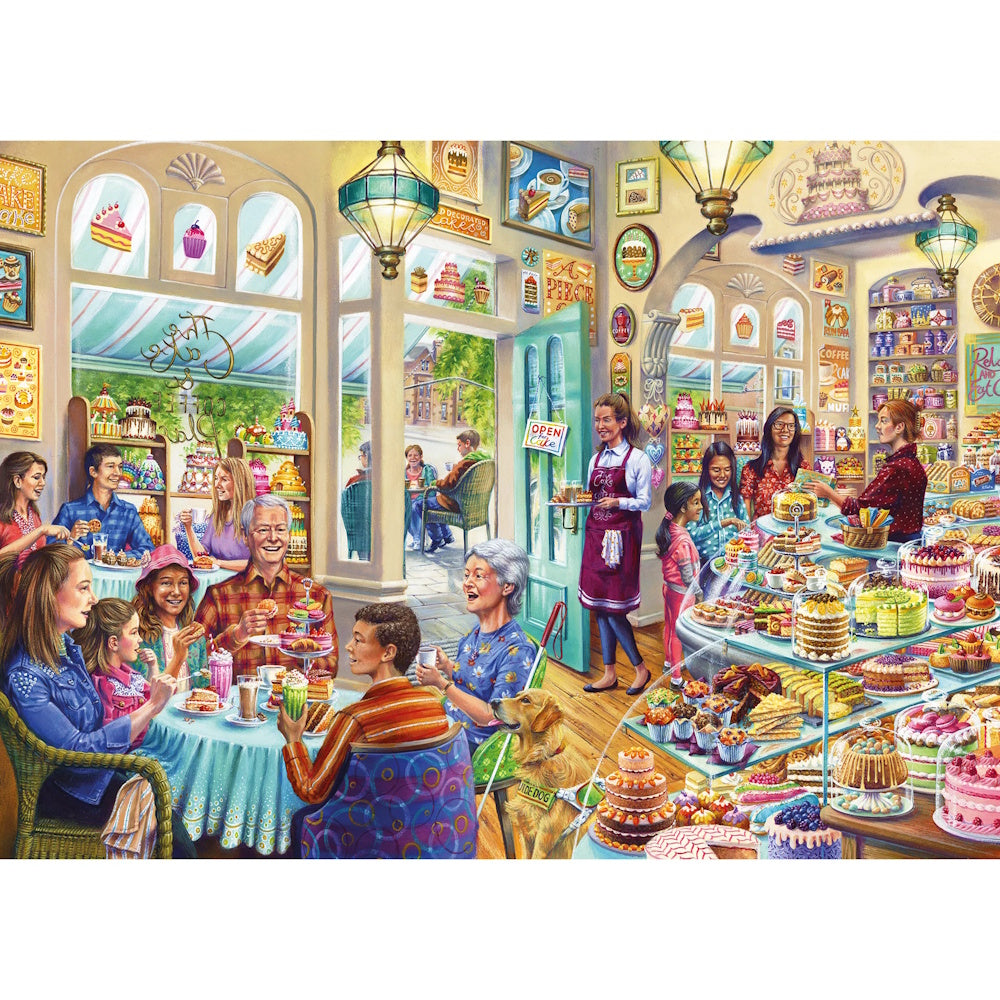 Gibsons 1000 Piece Jigsaw Puzzle - Grandma's Treat