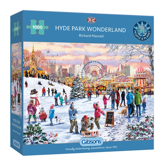 Gibsons 1000 Piece Jigsaw Puzzle - Hyde Park Wonderland
