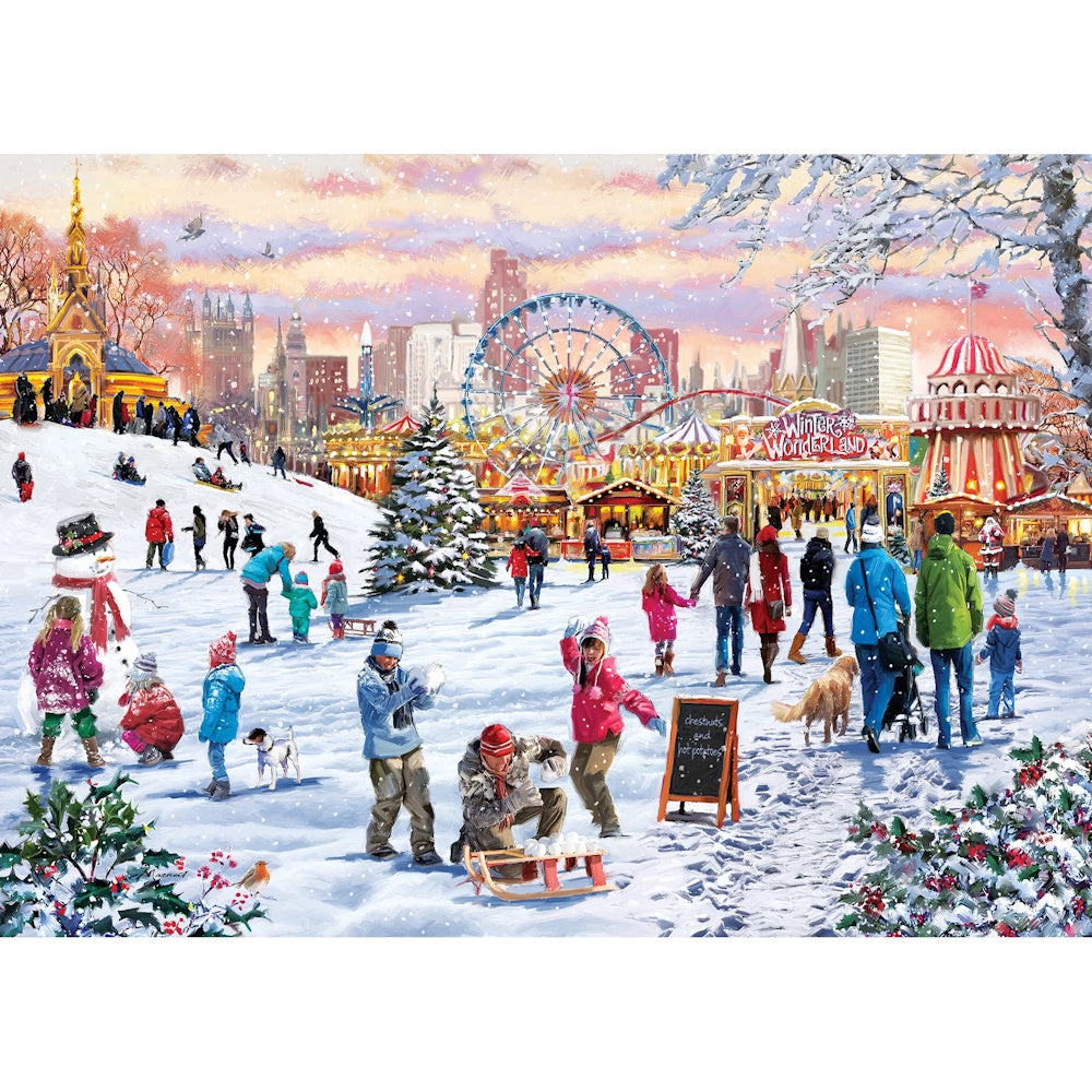 Gibsons 1000 Piece Jigsaw Puzzle - Hyde Park Wonderland