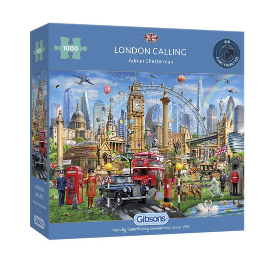 Gibsons 1000 Piece Jigsaw Puzzle - London Calling