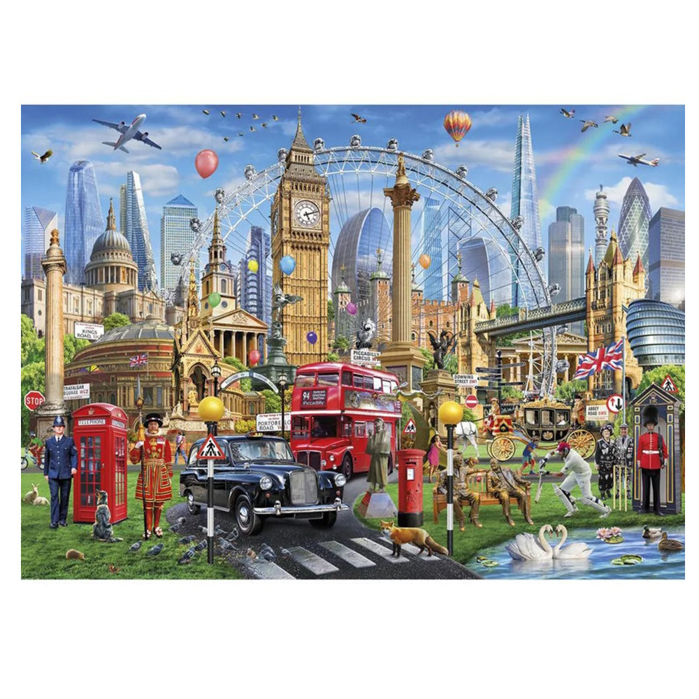 Gibsons 1000 Piece Jigsaw Puzzle - London Calling