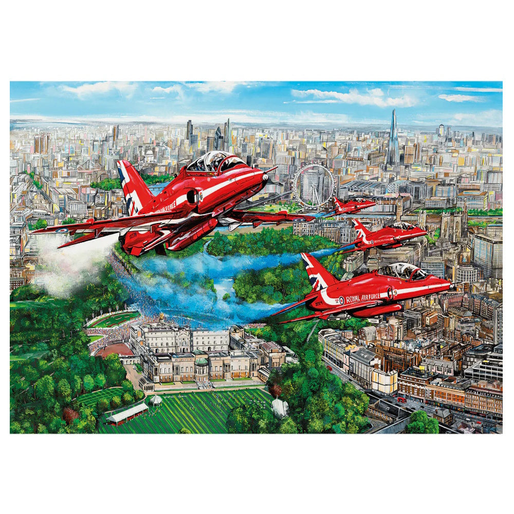 Gibsons 1000 Piece Jigsaw Puzzle - Reds Over London