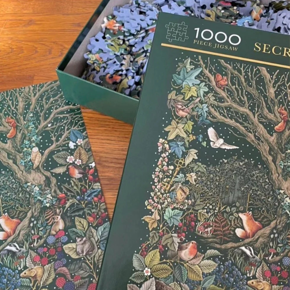 Gibsons The Art File 1000 Piece Puzzle - Secret Garden