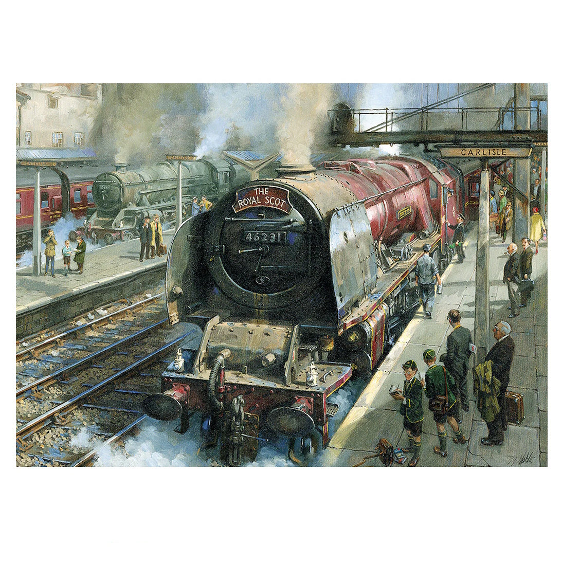 Gibsons 1000 Piece Jigsaw Puzzle - Spotters at Carlisle