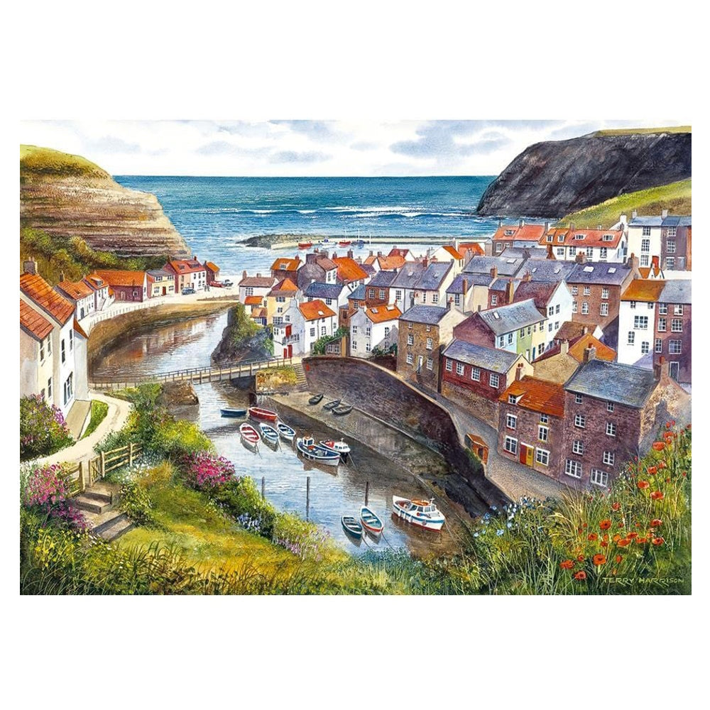 Gibsons 1000 Piece Jigsaw Puzzle - Staithes