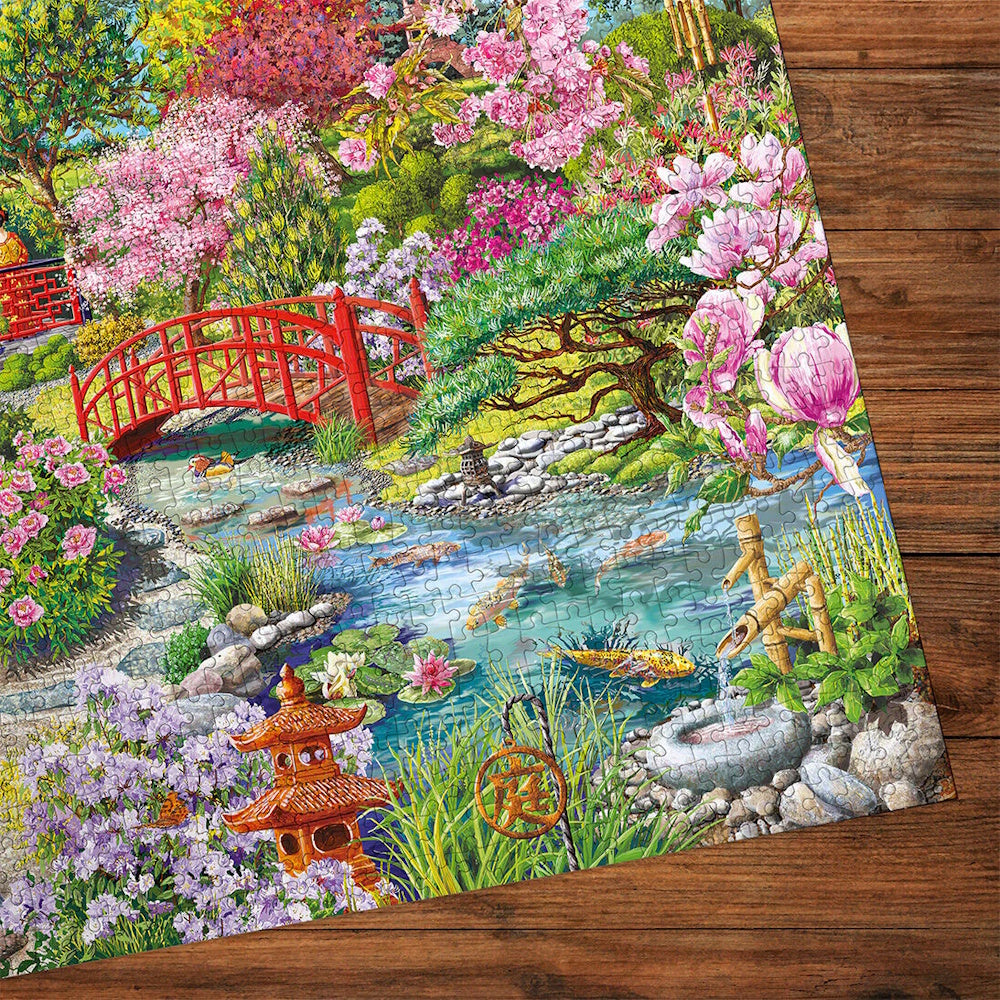 Gibsons 1000 Piece Jigsaw Puzzle - The Japanese Garden