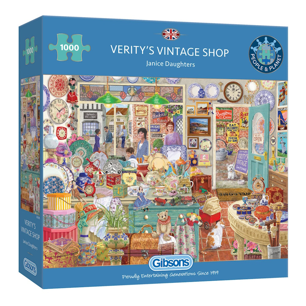 Gibsons 1000 Piece Jigsaw Puzzle - Verity's Vintage Shop