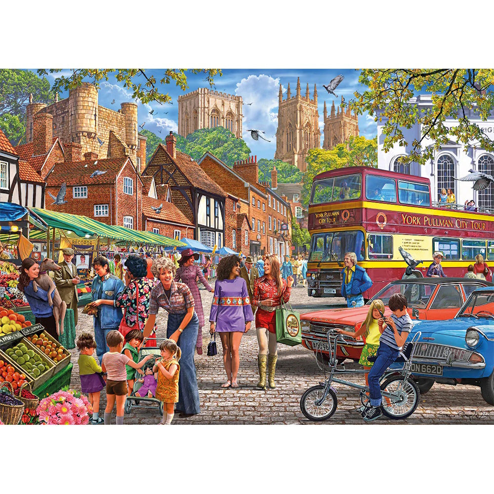 Gibsons 1000 Piece Jigsaw Puzzle - York Market