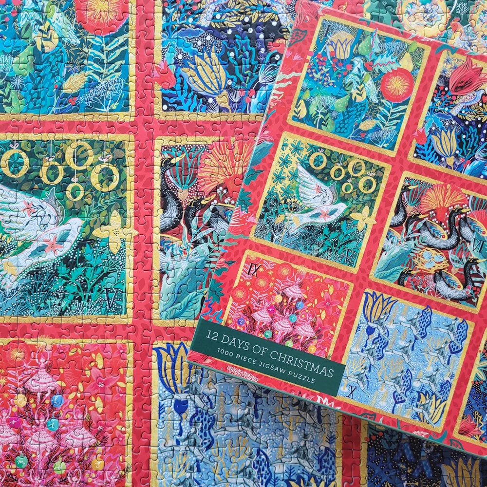 Gibsons 1000 Piece Jigsaw Puzzle - 12 Days of Christmas