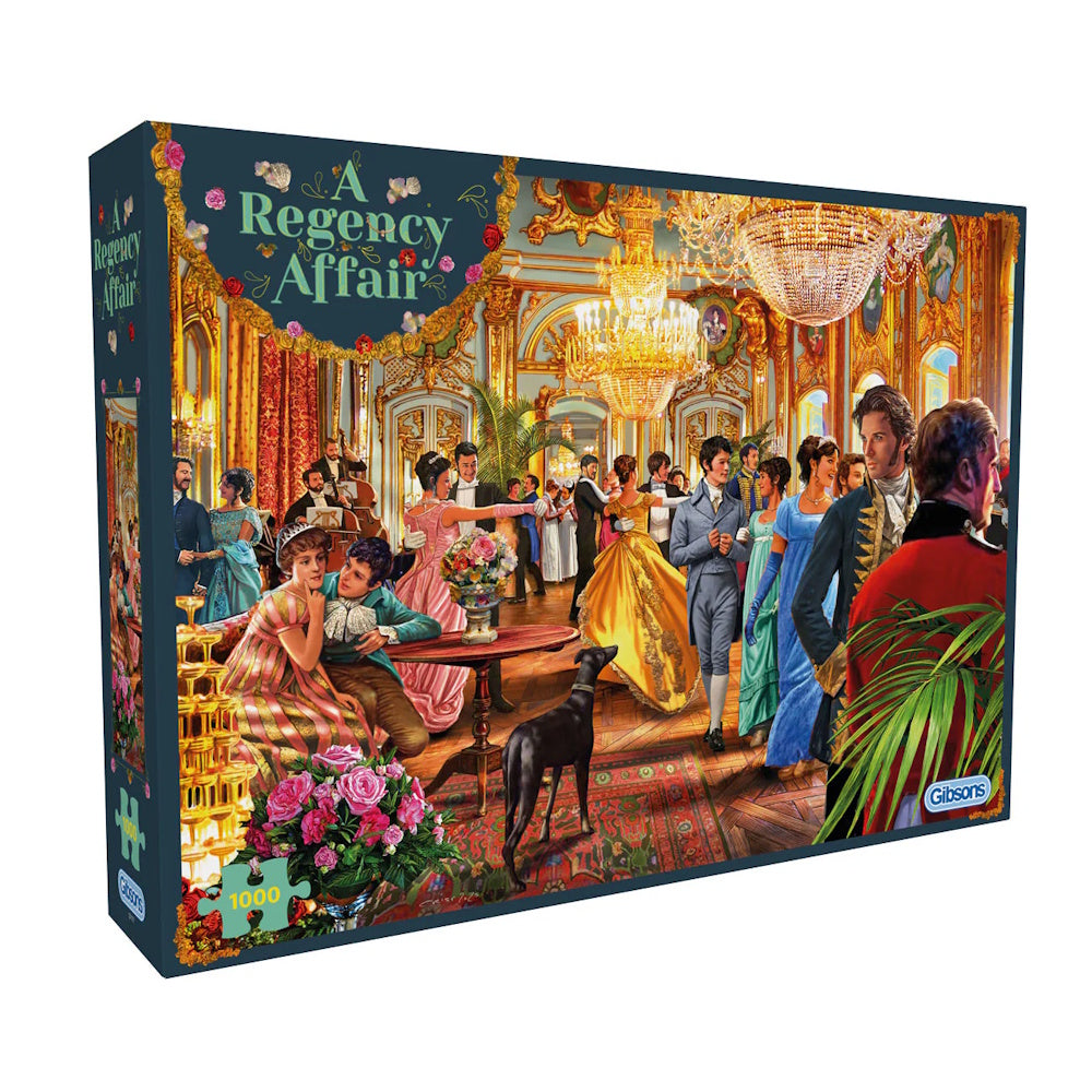 Gibsons 1000 Piece Jigsaw Puzzle - A Regency Affair