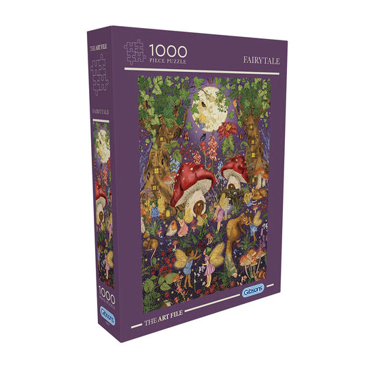 Gibsons The Art File 1000 Piece Puzzle - Fairytale