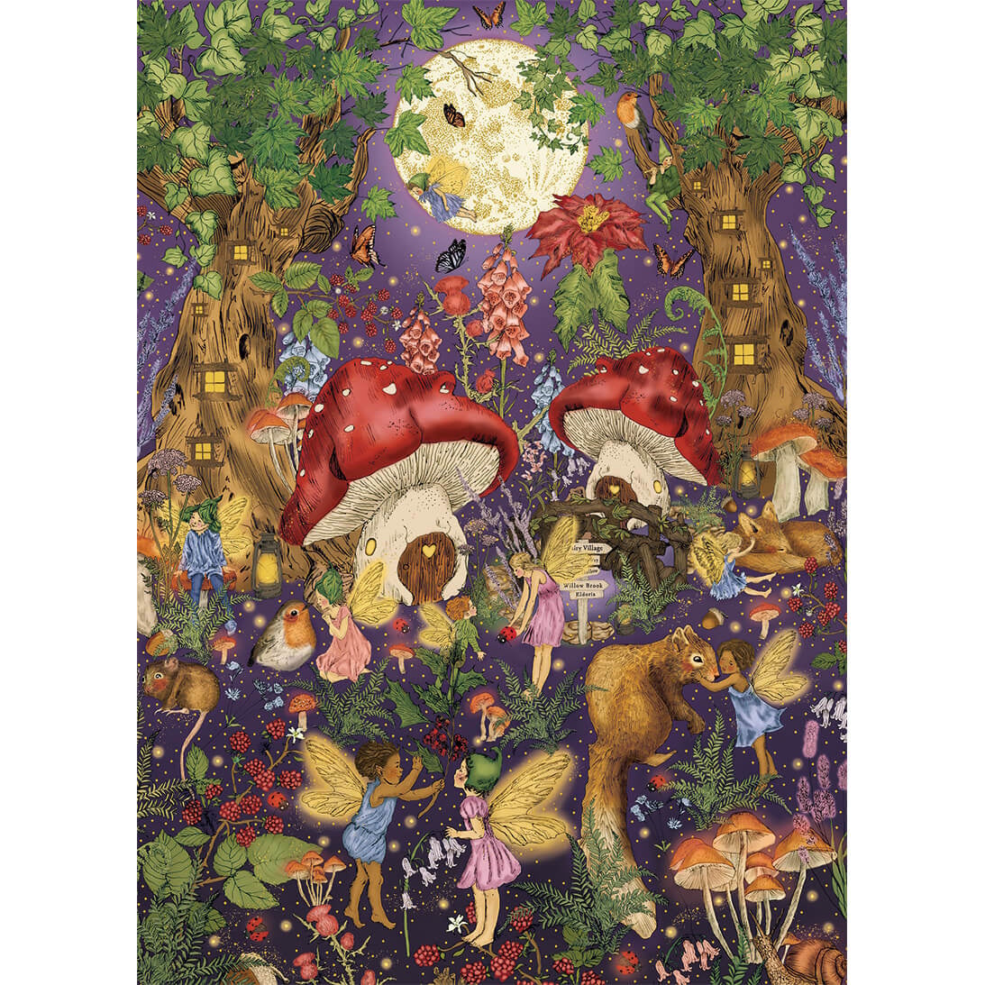 Gibsons The Art File 1000 Piece Puzzle - Fairytale