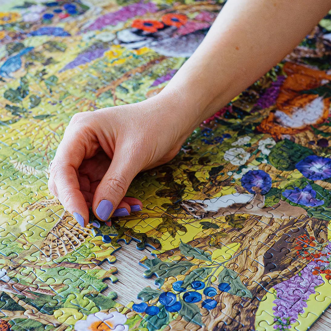 Gibsons The Art File 1000 Piece Puzzle - Sunlight Glade