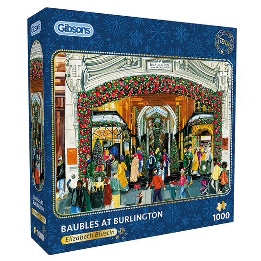 Gibsons 1000 Piece Jigsaw Puzzle - Baubles at Burlington