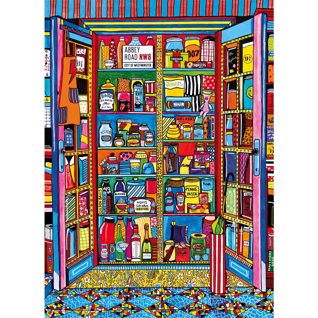 Gibsons 1000 Piece Jigsaw Puzzle - British Pantry