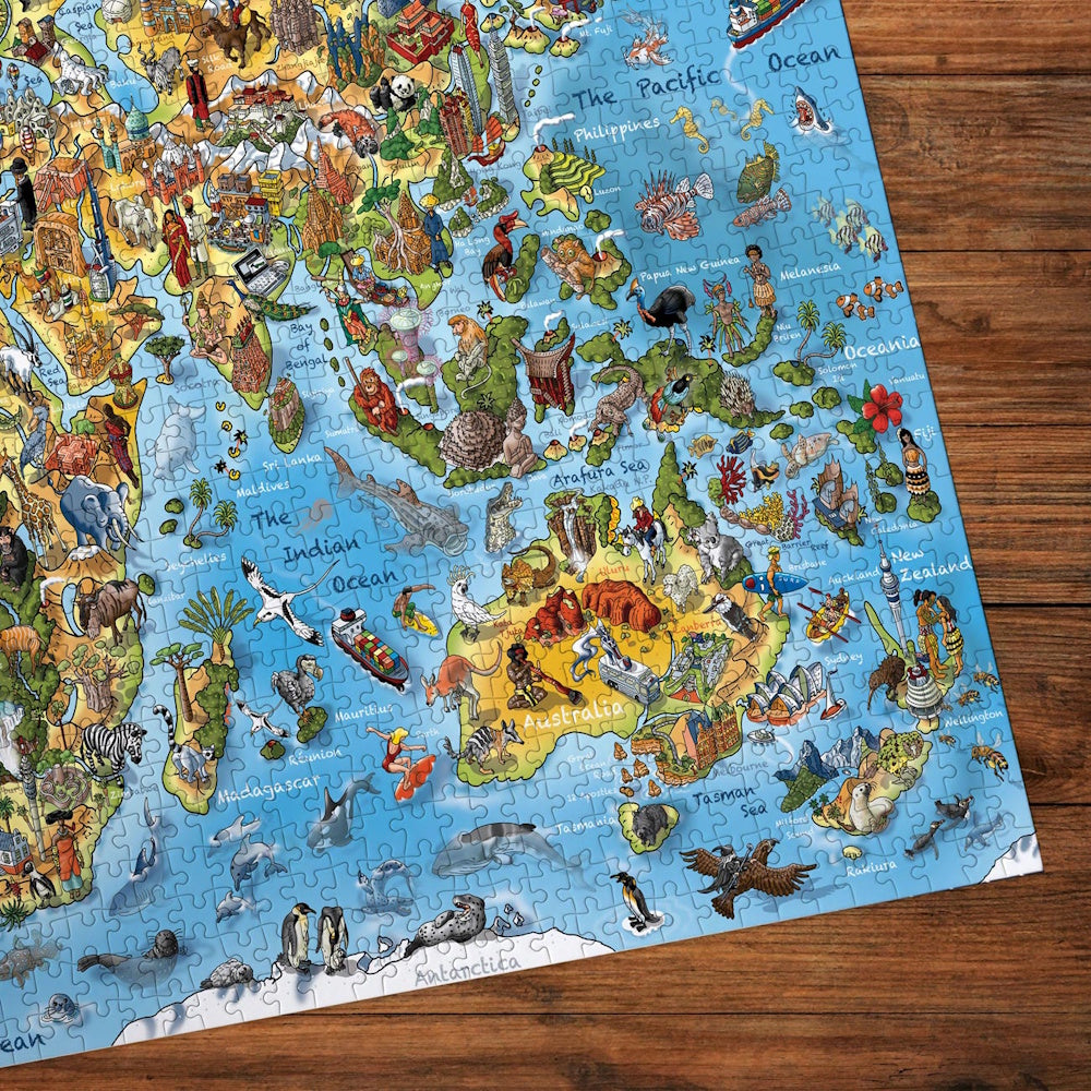 Gibsons 1000 Piece Jigsaw Puzzle - Epic Earth